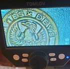 Vintage Hessian Soldier Button ESX DEVS SPES Nostra Teutonic Eagle Military  — photo 9