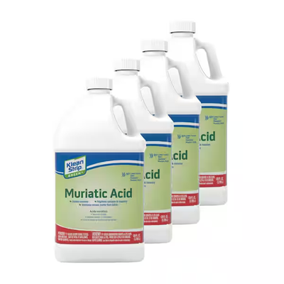 #ad 1 Gal. Green Muriatic Acid 4 Pack $48.97