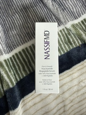*Sealed* Nassif MD Firm & Smooth Niacinamide Biopeptide Serum 1 oz / 30 ml 