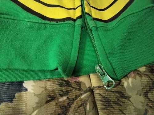 TMNT Teenage Mutant Ninja Turtles Leonardo Kids XS Zip Up Hoodie Sweatshirt - Picture 8 of 15