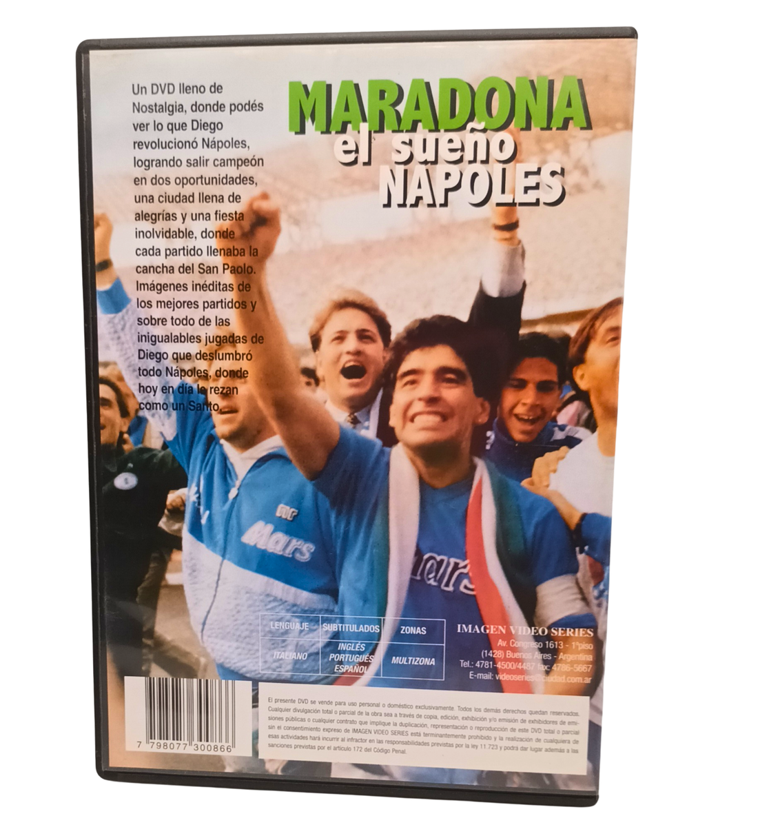 MARADONA King of Naples DVD | 7 Years in Napoli | Italian Champion