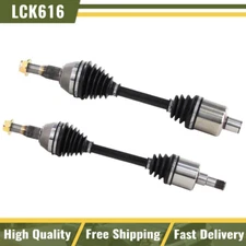 TrakMotive Front CV Axle Shafts Set of 2 For Buick Rendevous Pontiac Aztek FWD
