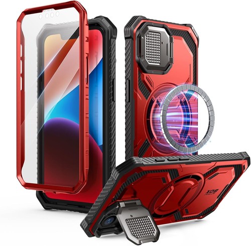 For iPhone 16e Super Magnets Case 6.1'' i-Blason Armorbox 360 Protection Cover - Bild 14 von 36