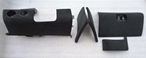 Porsche 997 2005 12 GT3 Alcantara Inférieur & Centre Bord Panneaux Argenté - Photo 8 sur 12