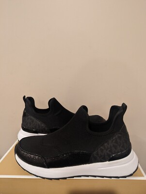 MICHAEL Michael Kors Women's Amoura Slip-on Trainer Scuba Size 10