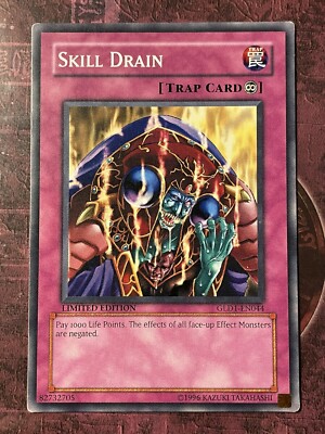Skill Drain - GLD1-EN044 - Common - Limited Edition - NM