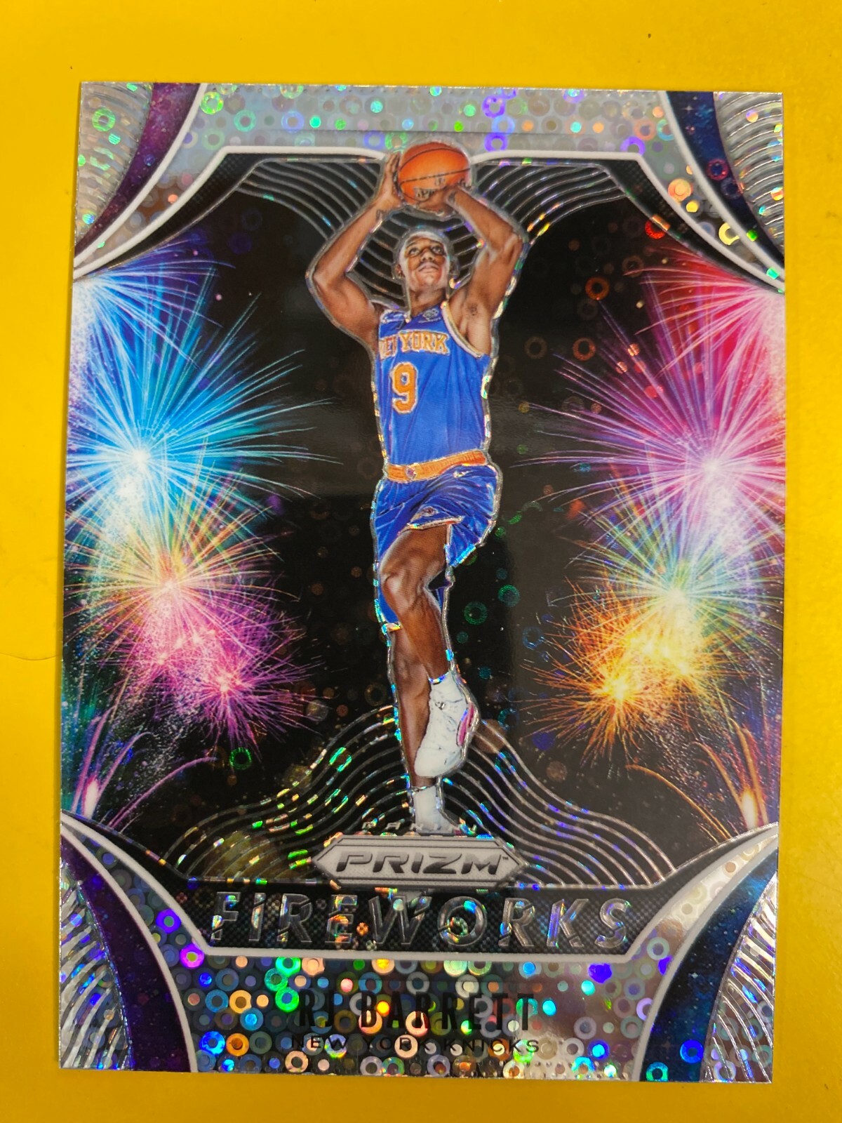 D56164  2019-20 Panini Prizm Fireworks Fast Break #27 RJ Barrett