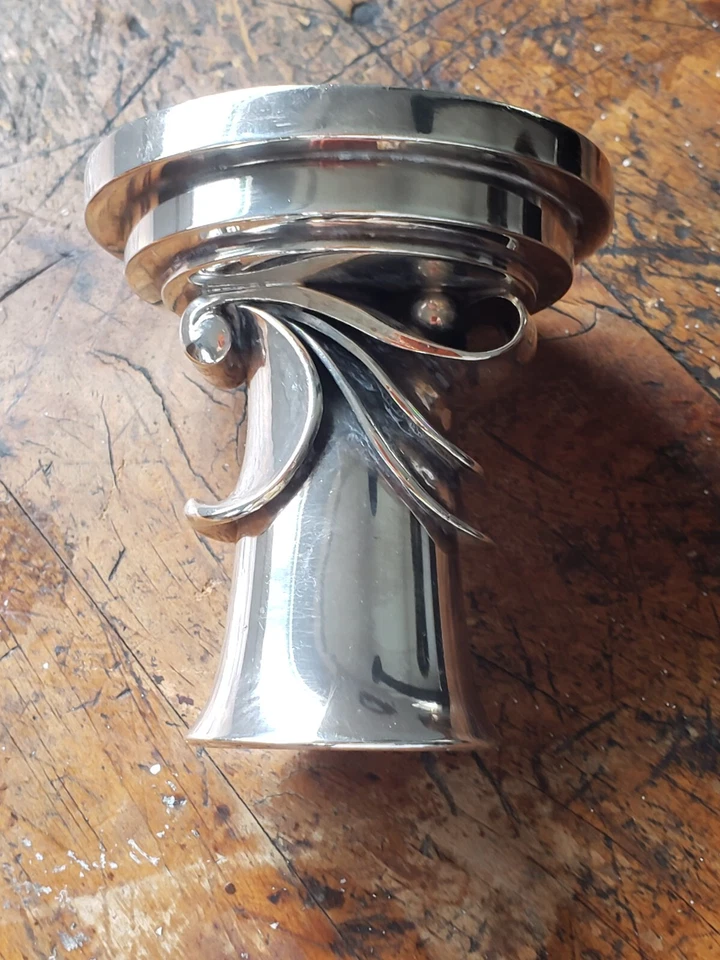 Par de candelabros escandinavos de diseño George Jensen HN 604B 335 g Foto 3 de 4