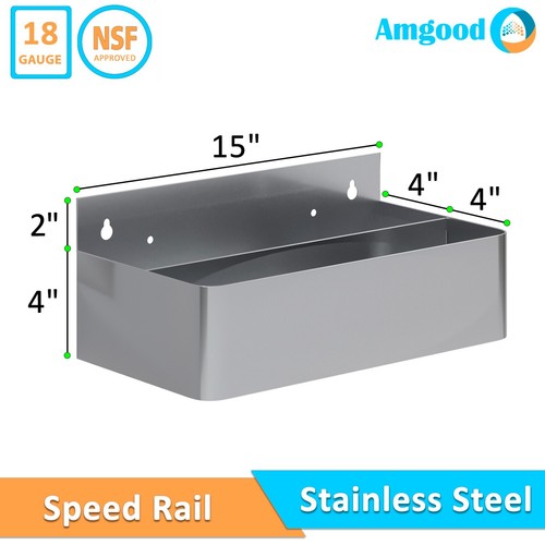 Abreast Double Tier Stainless Steel Speed Rail Rack - Picture 4 of 49