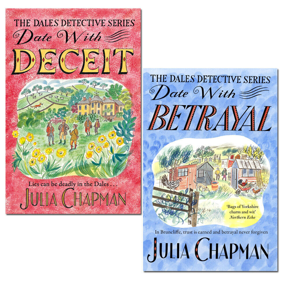 The Dales Detective Series 2 Books Collection Set by Julia Chapman (book 6 - 7)