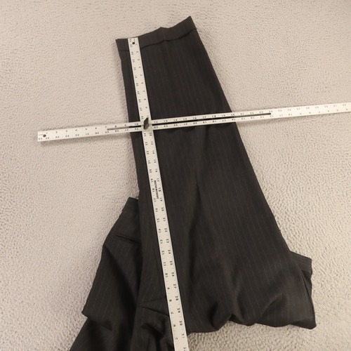 Gianfranco Ruffini Suit M Gray Pinstripe 100% Wool Worsted Twill 43R 35x29 - Picture 22 of 23