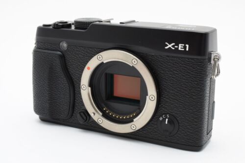 Fujifilm X-E1 Black 16.3MP Digital Mirrorless SLR Camera CMOS Body From Japan