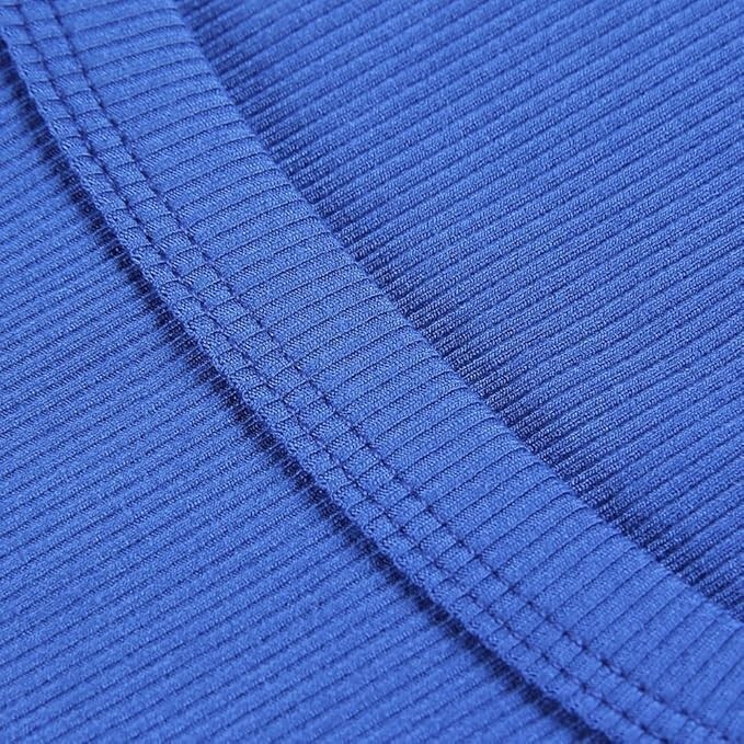 Roselux Maglietta casual da donna a maniche corte con scollo a V