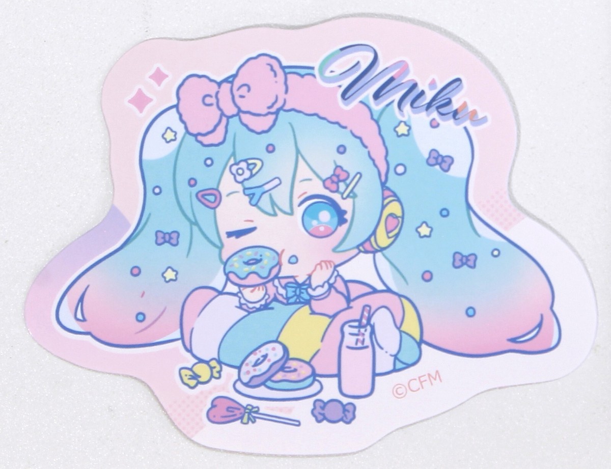 Hatsune Miku Friends Seal Sticker Dreamy Pink Synapse Japan | eBay