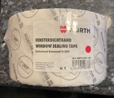 Würth Fensterband Fensteranschlussband  Universal Euraseal U-305 100mm Dichtband