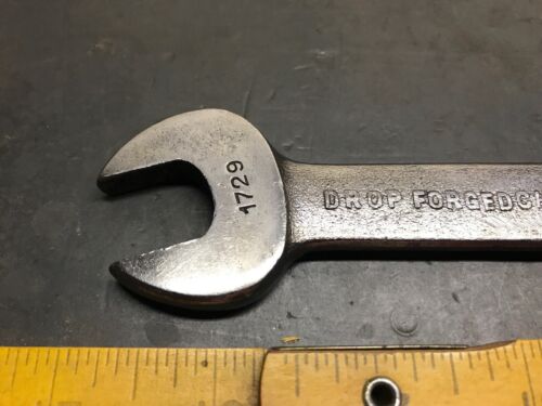 De colección Armstrong Vanadium 1729 1/2” X 7/16” ¡Llave Doble OpenEnd! TAPA SAE Talla - Imagen 2 de 10