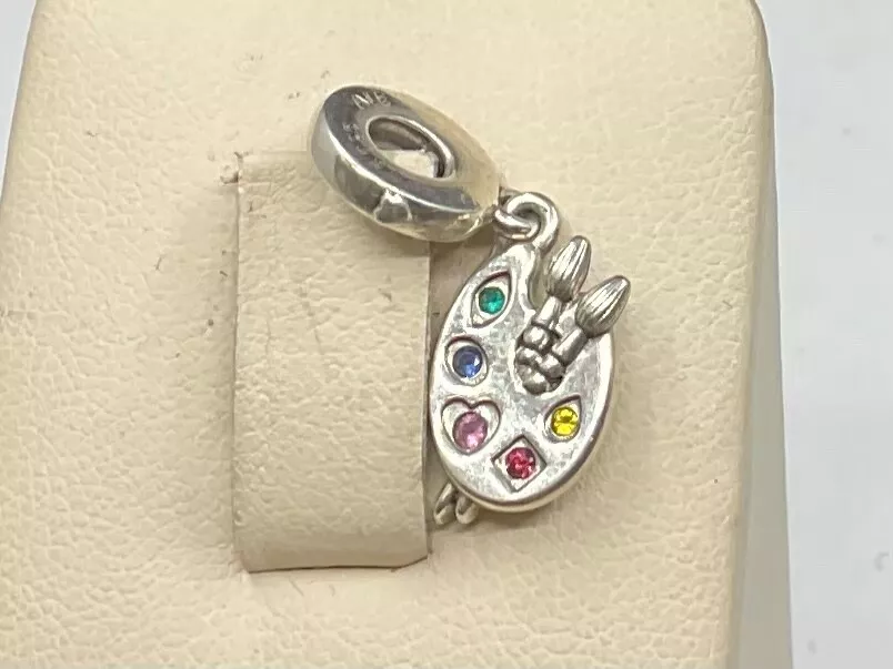 Pandora ALE Paint Palette Charm in Sterling Silver
