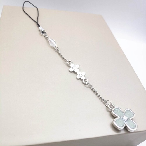 Cartoon Anime Flower Charm Pendant Chain Hanging Decoration for Keys Bag Purse - 第 2/8 張圖片