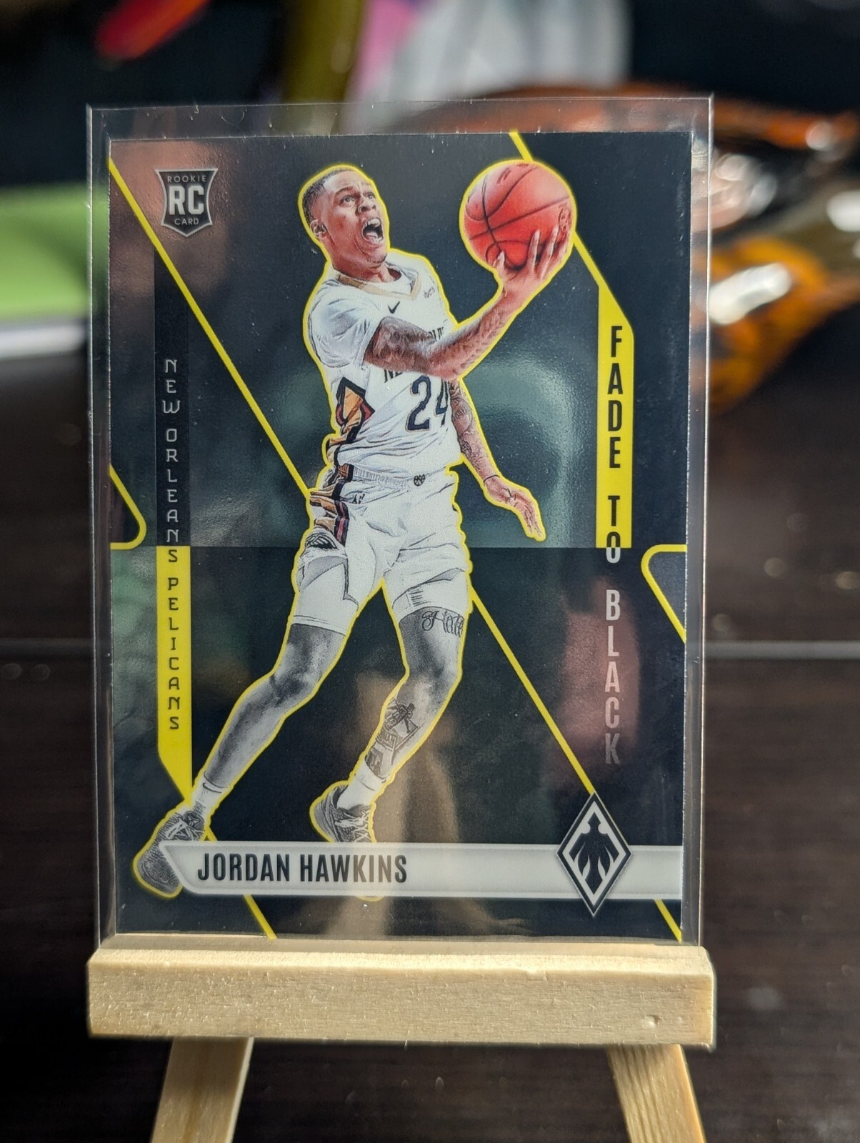 2023-24 Panini Phoenix - Fade to Black #24 Jordan Hawkins (RC)