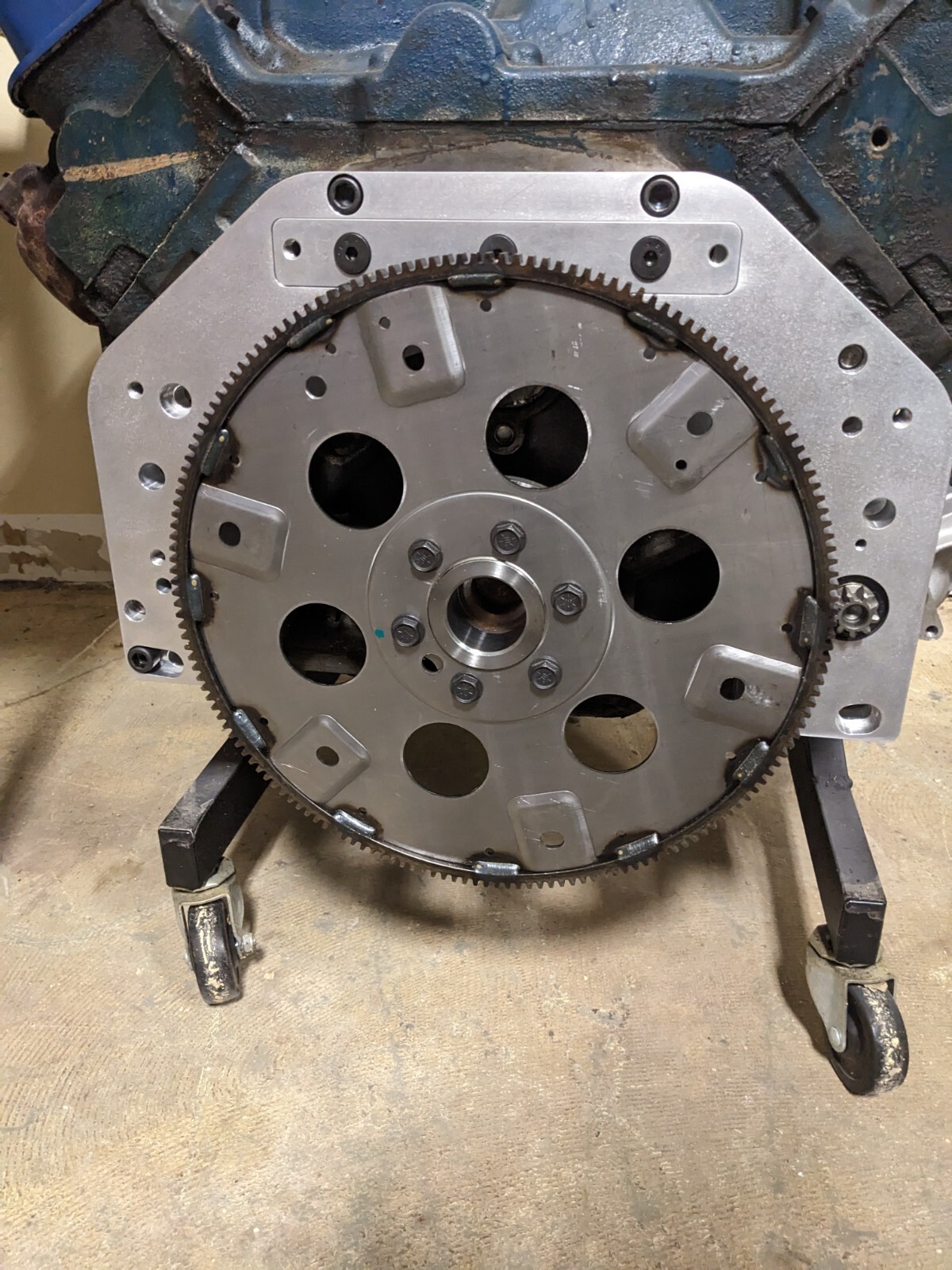 TRANSMISSION ADAPTER KIT Ford FE 332/352/360/390/406/410/427/428 to