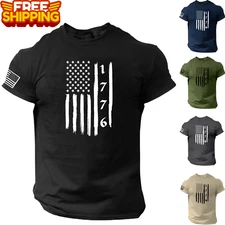 1776 American Flag Shirt, Patriotic, America, USA, Veteran, Military, Historic