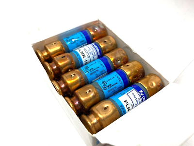 Lot De 10 Fusibles FLNR015 15A 250V - Classe RK5 Time-delay - Neufs Origine Chine