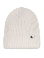 Calvin Klein Jeans Kinder MüTze Monogram Rib Beanie Weiß