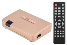 Premium Analog CATV RF To HD 1080p DVI Converter TV Tuner For NTSC PAL System