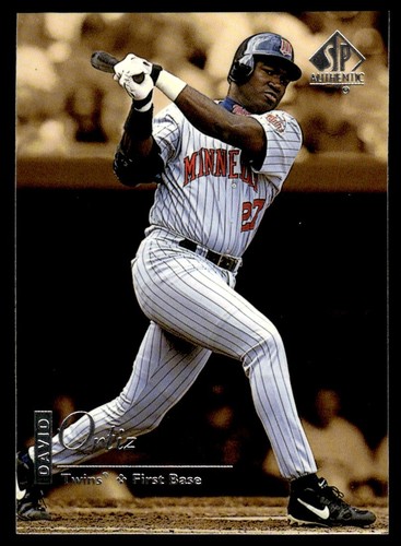 David Ortiz #49 1999 SP Authentic card