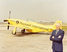 Robert Bob RA Hoover aviation pilot WW2 8x10 Picture Celebrity Print