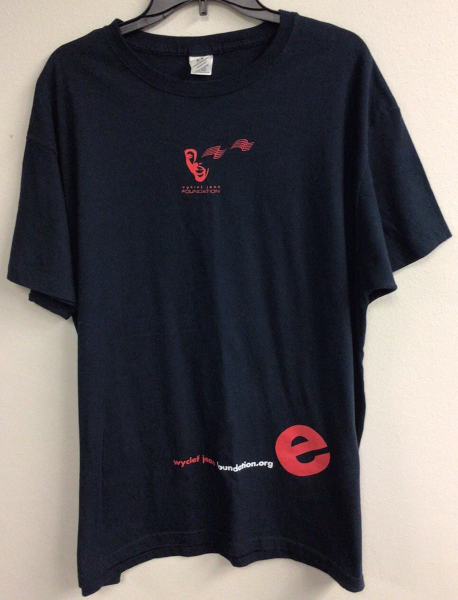 Armani Exchange Wyclef Jean Foundation T Shirt Adult 2XL eBay