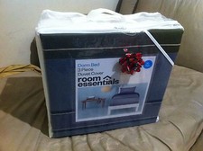 New  Dorm Bed 3 Pc XL TWIN Duvet Cover , Sham and Insert Set by Room Essential