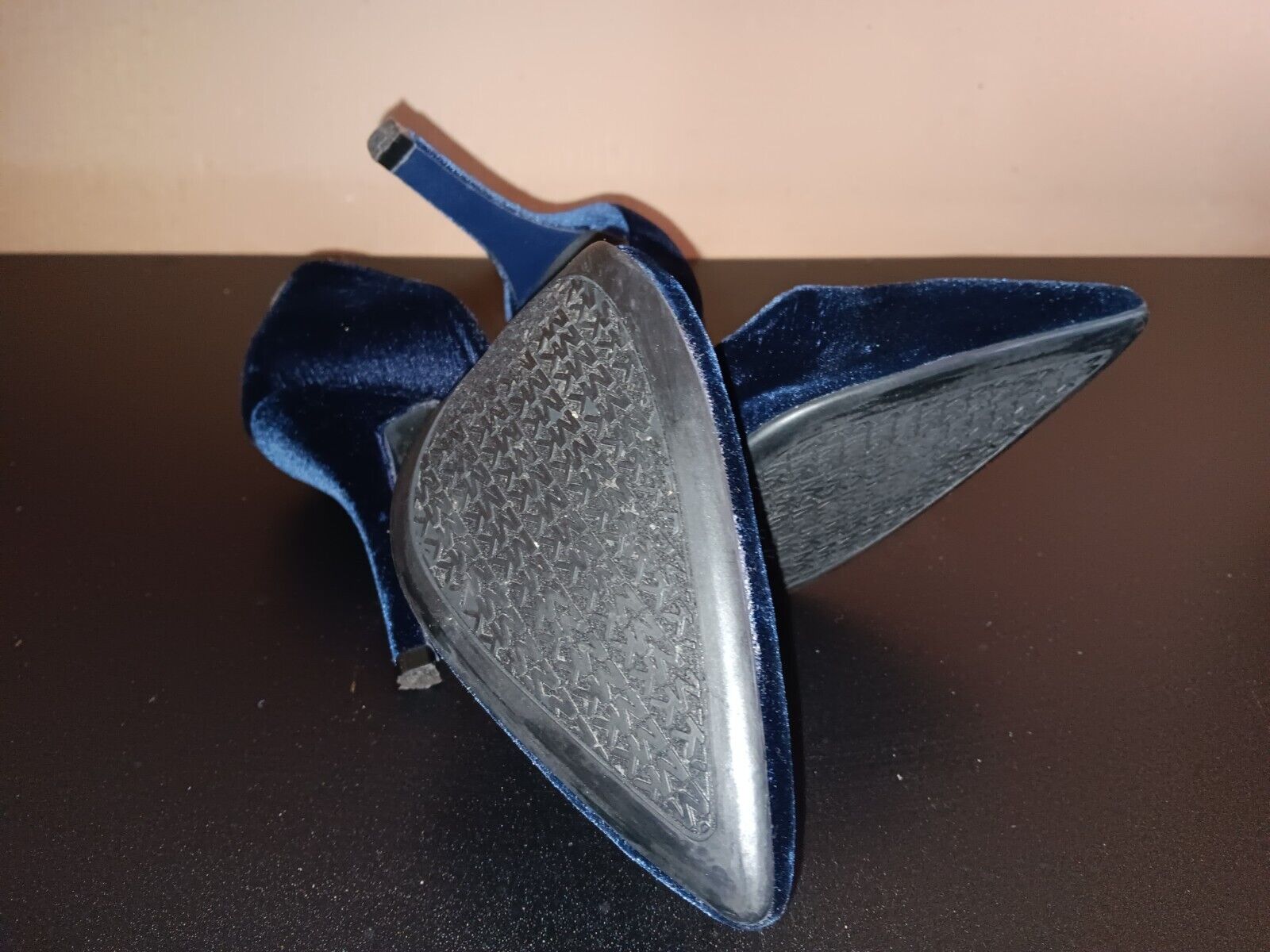 Michael Kors Blue Velvet Ladies High Heel Shoes, … - image 4