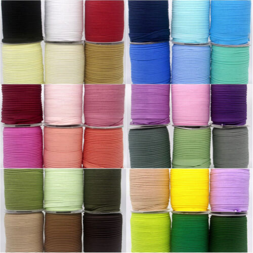 Cotton Piping Trim Bias Binding Insertion Tape Sewing 1/8 Flanged Cord Edge - Afbeelding 1 van 40