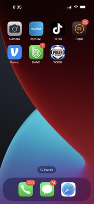 iPhone 15 with TikTok