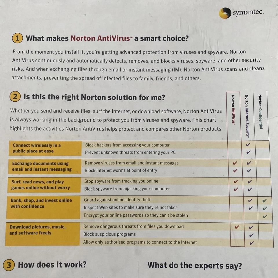 Norton Antivirus 2007 - Brand New And Still Sealed In Box - Image 4 of 4