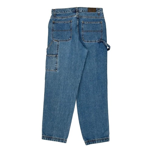 Relativity Petite Carpenter Jeans - 30W UK 12 Blue Cotton - Picture 2 of 11