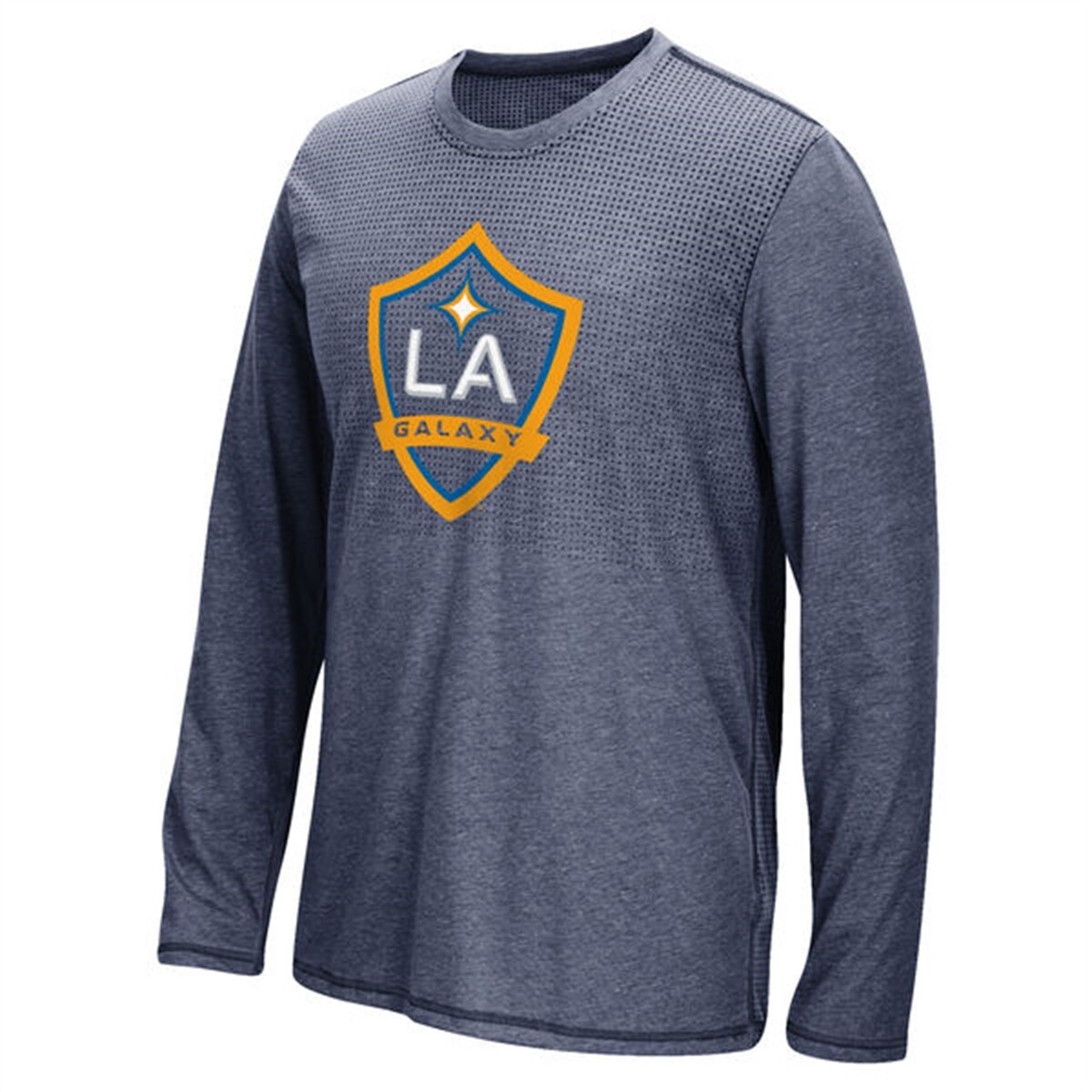 Adidas Men Tshirts Mls Los Angeles Galaxy Ls Aeroknit Tee Dark