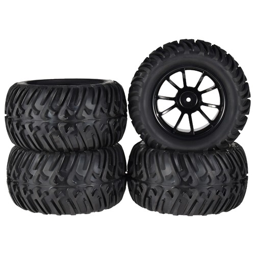 4 pz pneumatici cerchio ruote fuoristrada per auto fuoristrada 127 mm 10 Contour per auto 1/10 Monster Truck - Foto 6 di 12
