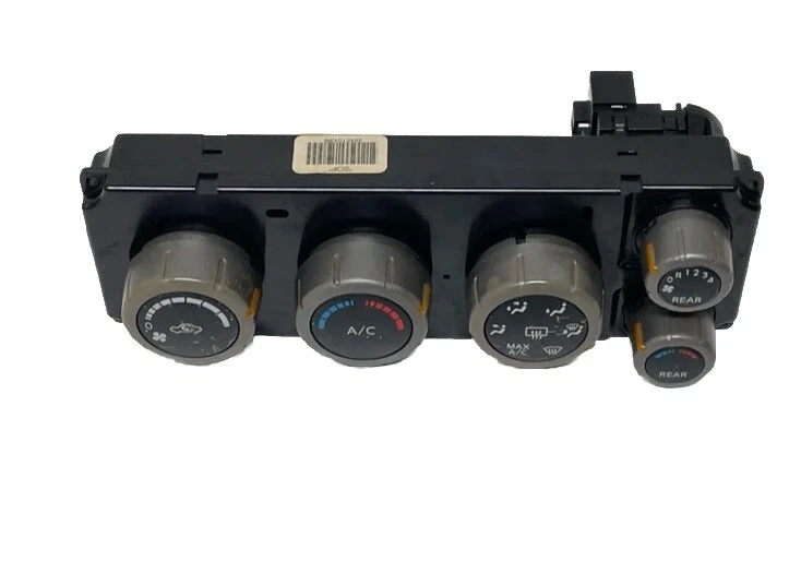 Nissan QUEST ARMADA 2005-2007 panel de control de temperatura de aire acondicionado OEM 3 enchufes Foto 2 de 4