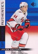 2019-20 Sp Blue #138 Julien Gauthier