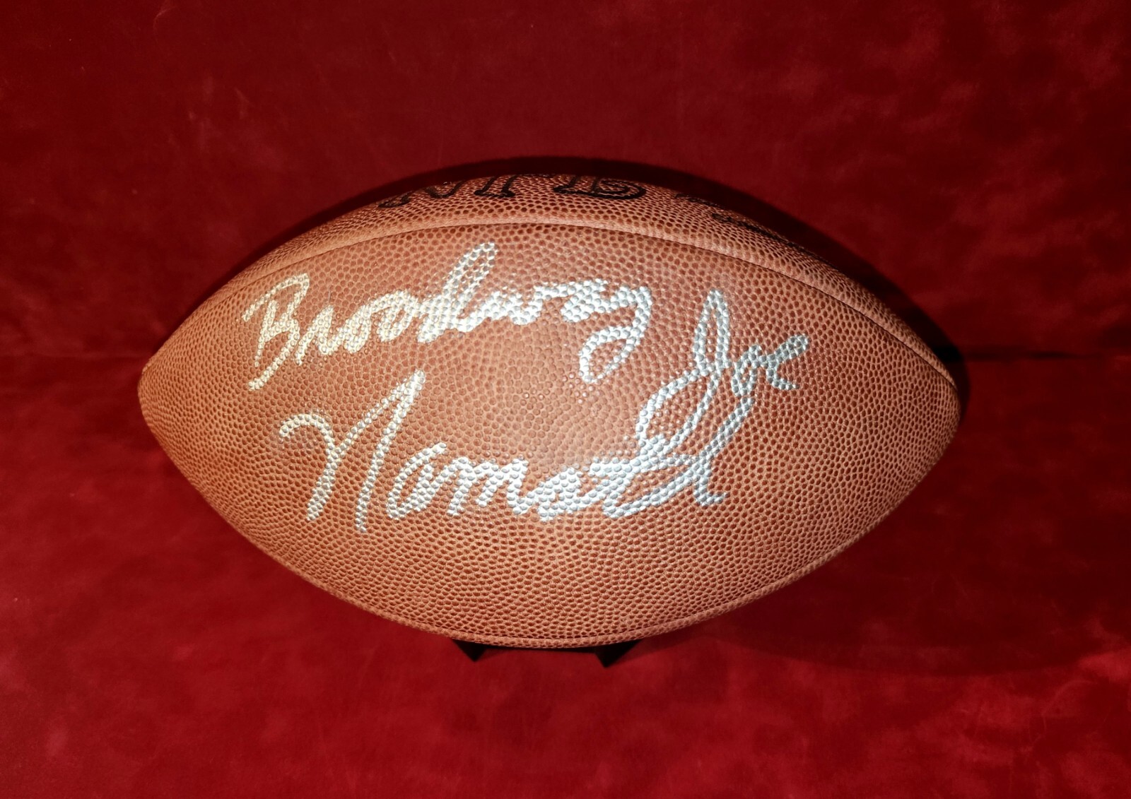 Joe Namath Autographed Signed New York Jets & Inscribed "Broadway" Duke Football w/PSA COA 