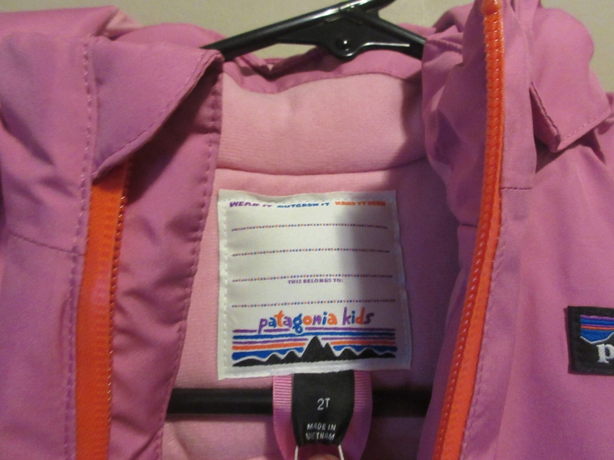 New Patagonia Snow Pile Jacket Kids Toddler Size 2T Color