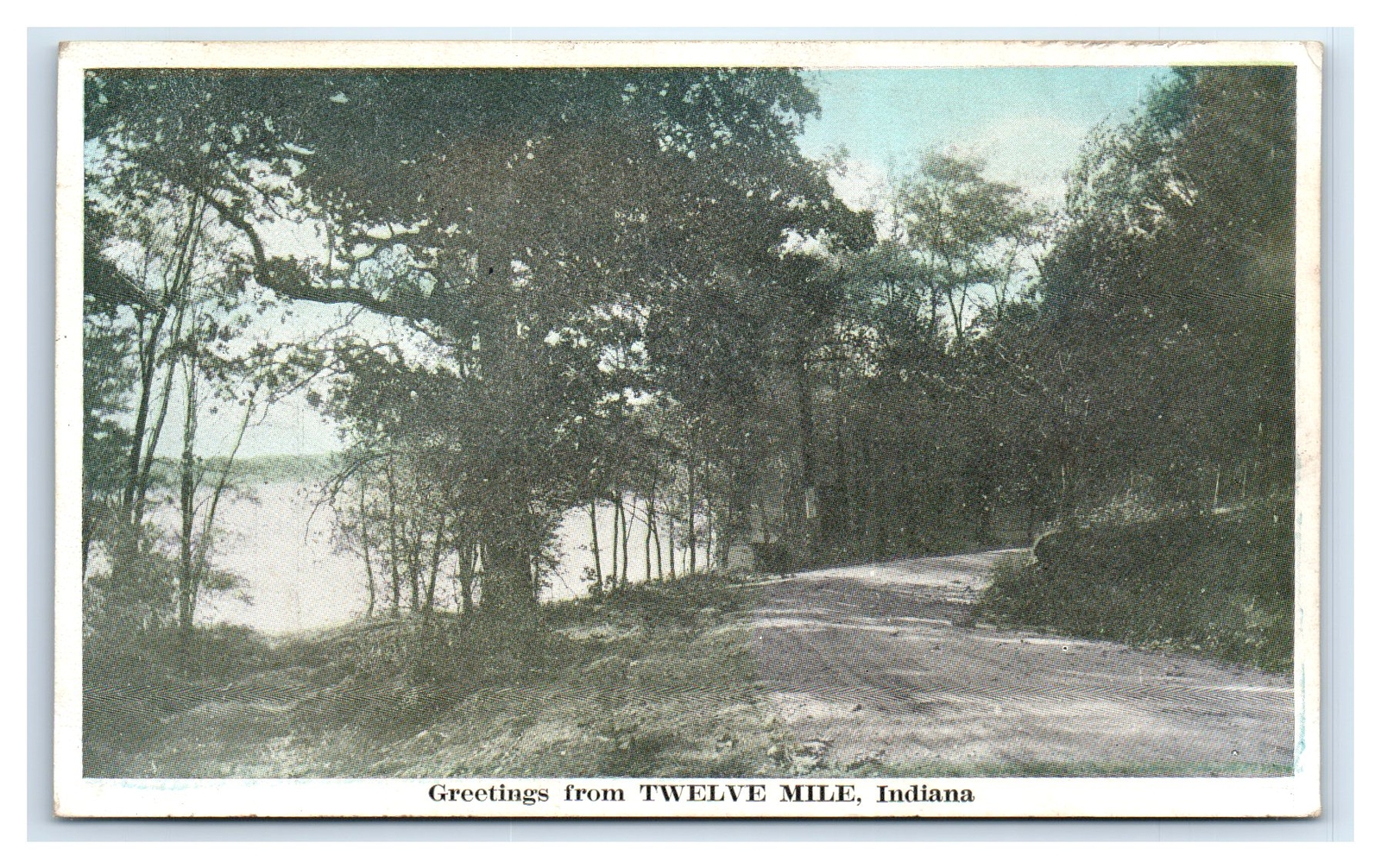 1921 Twelve Mile IN Postcard GREETINGS FROM TWELVE MILE INDIANA EBay 1921-twelve-mile-in-postcard-greetings-from-twelve-mile-indiana-ebay