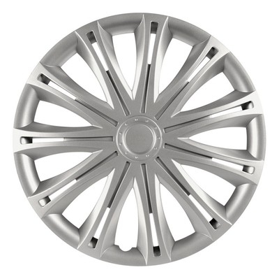 Coppe Copricerchi Auto 4 Pzz Copponi Borchie Copri Ruota R14 Grigio Cromate – RAI.CAR - Foto 13