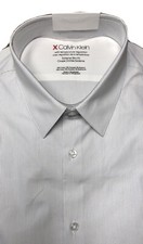 Calvin Klein Men's Extrem Slim-Fit Performance,Slate Strips, Sz M 32/33
