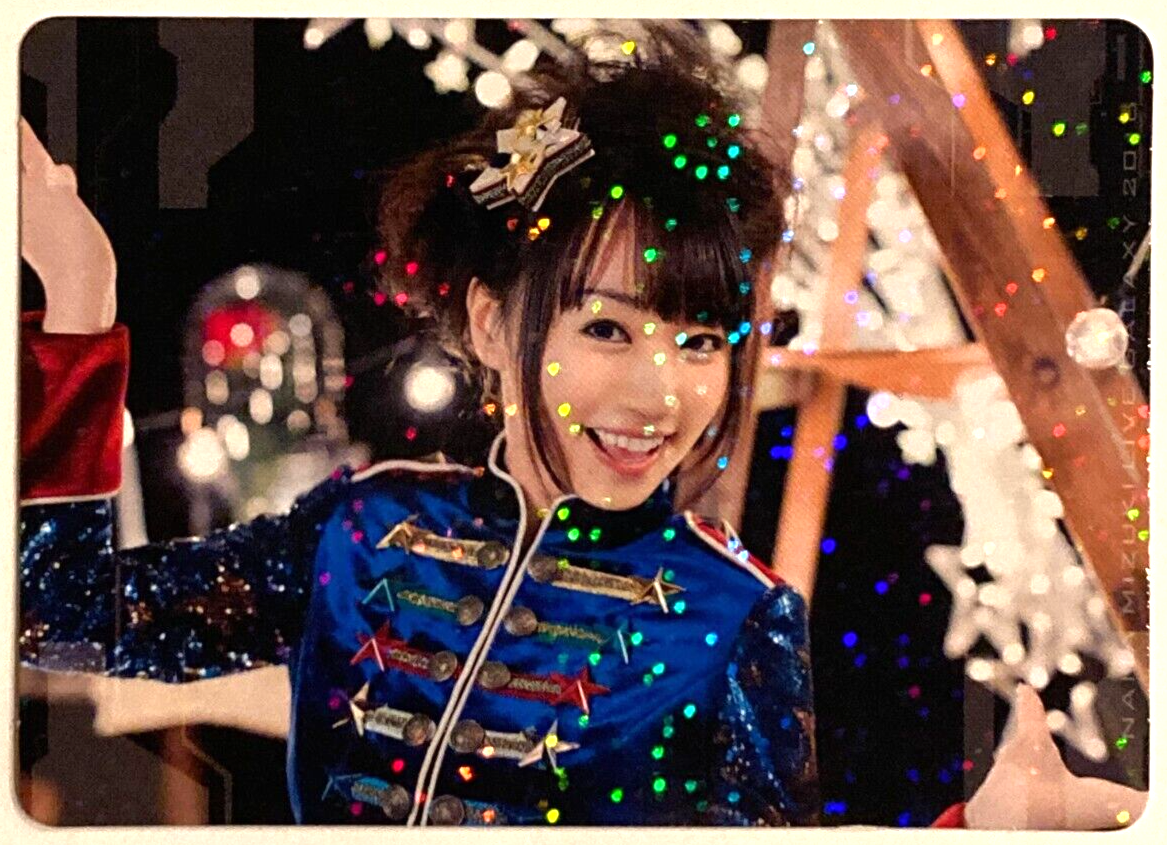 NANACA Nana Mizuki Live GALAXY 2016 trading Card Japan gravure