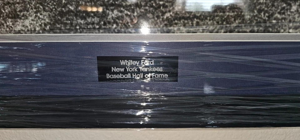 Whitey Ford HOF New York Yankees Signed Framed 16x20 photo JSA COA AF18796 - Image 4 of 4