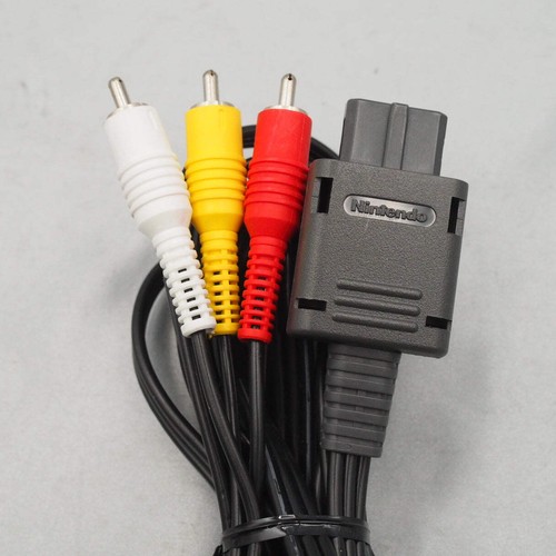 Nintendo Stereo AV cable Official Boxed For Nintendo console system Tested Works - Picture 3 of 10
