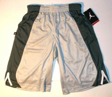 Air Jordan Boys Athletic Shorts 2 Tone Gray Sizes 10-12Yrs or 12-13Yrs NWT